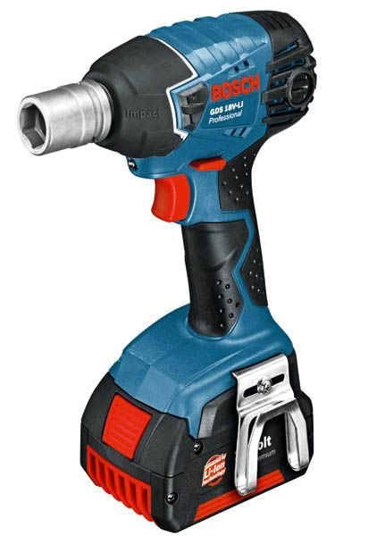 BOSCH GDS 18 V-LI AKÜLÜ DARBELİ SOMUN SIKMA