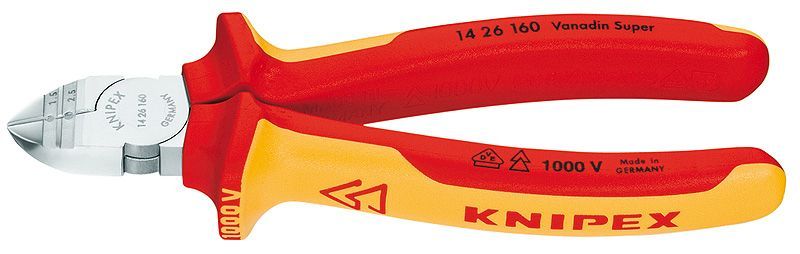 KNIPEX 1426160 SIYIRICILI YAN KESKİ (160 MM)
