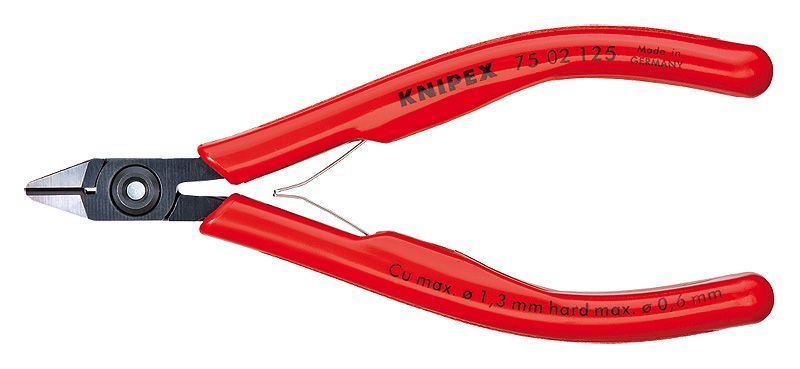 KNIPEX 7502125 ELEKTRONİKÇİ YAN KESKİ (125 MM)