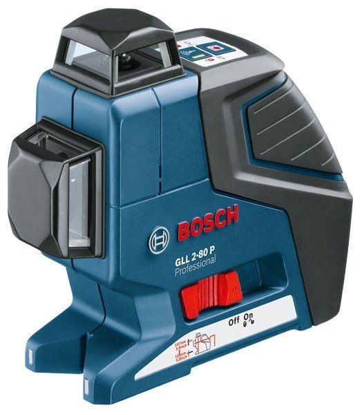 BOSCH GLL2-80P ÇAPRAZ ÇİZGİLİ NIVELMAN  (+BS150 TRIPOD)