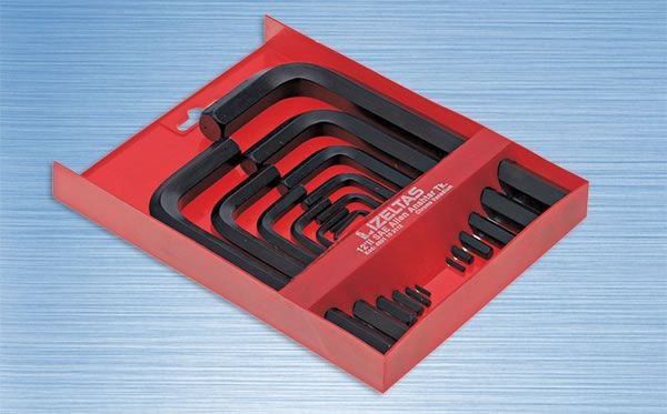 İZELTAŞ 4901003112 ALTI KÖŞE ALLEN ANAHTAR TAKIMI SAE (5/64-9/16 INCH)